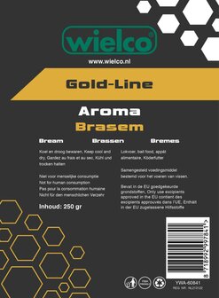 Wielco Gold Line Aroma Brasem 250gr. (aroma poeder)