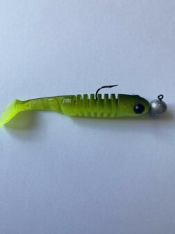 LFT Skelleton Shad 2pcs. 11cm. 10gr. - Green