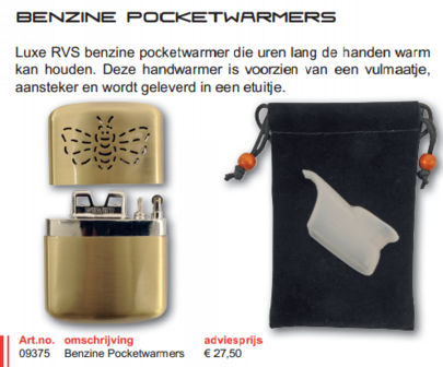 Albatros -benzine  handwarmer/pocketwarmer