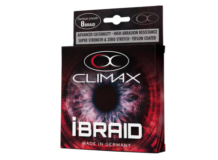 Climax IBraid 135m 21,5kg 0,22mm Fluo Red