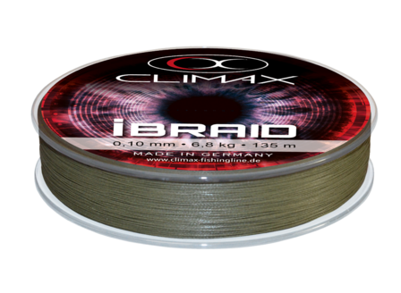 Climax IBraid 135m 6,8kg 0,10mm Olive