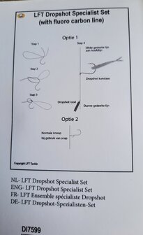 LFT Dropshot Specialist Set (fluo carbon line)