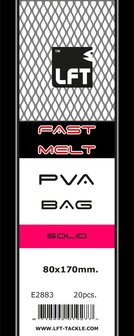 LFT PVA Solid Bags 80x170mm. 20pcs.