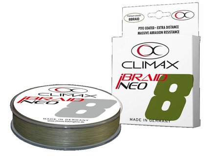 CLIMAX iBraid NEO 0,16mm 12,3kg 135m Olive