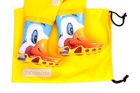 Kinder waadpak 3Kamido geel