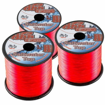 Hikaru Sea Fishing Line 0.25mm 8lb 5.8kg 1000M Red