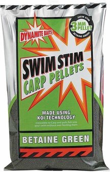 Dynamite Swim Stim Green Pellets 3mm 900g