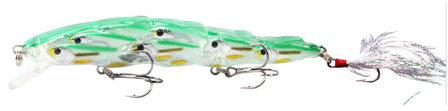 LFT Triggerfish Minnow Lure 12cm. 15gr. F. / Green Fish &gt; (0&gt;1,00mtr.)