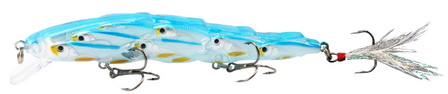 LFT Triggerfish Minnow Lure 12cm. 15gr. F. / Blue Fish &gt; (0&gt;1,00mtr.)