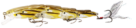 LFT Triggerfish Minnow Lure 12cm. 15gr. F. / Gold Silver Fish &gt; (0&gt;1,00mtr.)