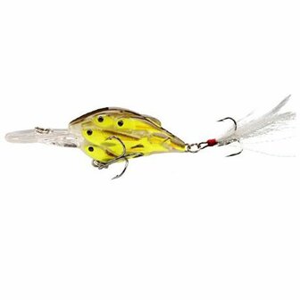 LFT Triggerfish Master Crank 8 cm Yellow Silver Minnow