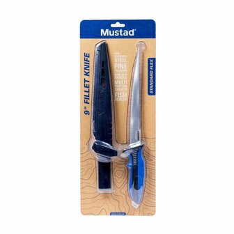 Mustad 7 inch RVS Fileermes Standaard Flex 4116