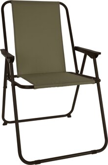 Camp Life Compact Stoel (inklapbaar) 57x48426cm Olive  / visstoel / camping stoel