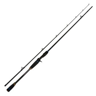 LFT hengel set DiaTec XF Baitcast 210 30-60gr. + Storm II  Braid 14/00 Yellow