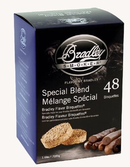 Speciale mixbisquetten voor Bradley-rokers 48 Stuks