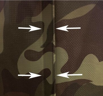 Vass E785 series Camo chest wader 