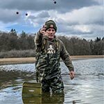 Vass E785 series Camo chest wader 