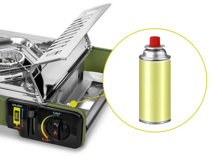 Delphin Inoxia Gas Stove / Gas Kooktoestel