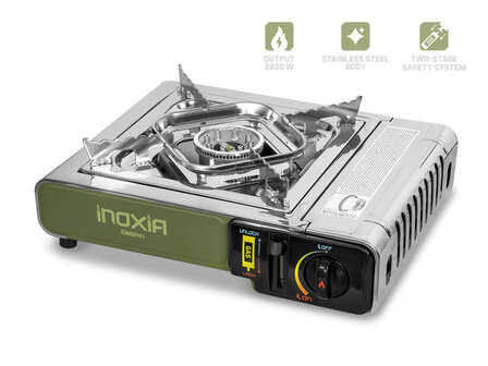 Delphin Inoxia Gas Stove / Gas Kooktoestel