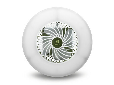 Delphin Ventix Fan with Light &ndash; Ventilator, lamp en powerbank in &eacute;&eacute;n