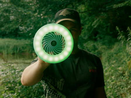 Delphin Ventix Fan with Light &ndash; Ventilator, lamp en powerbank in &eacute;&eacute;n