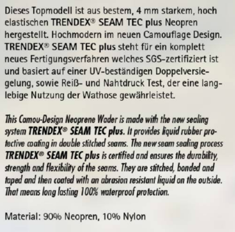 Behr - Seam tec plus wader 4mm