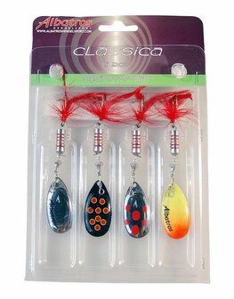 Albatros Spinner Classica - Spinners 9 g 4 stuks Bladmaat 4