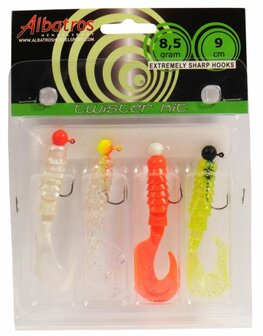 Albatros Twisterkit Baits 4 stuks