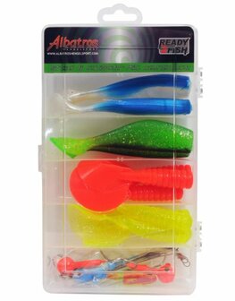 Albatros Ready2Fish Twister Shadbox pluggenset 16-delig