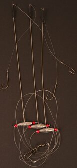 LFT Bodem Paternoster 3 afhouder 10gr. 3x size 4