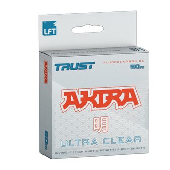 LFT Trust Akira FluoroCarbon QC UltraClear 50mtr 0,26mm 10,24kg