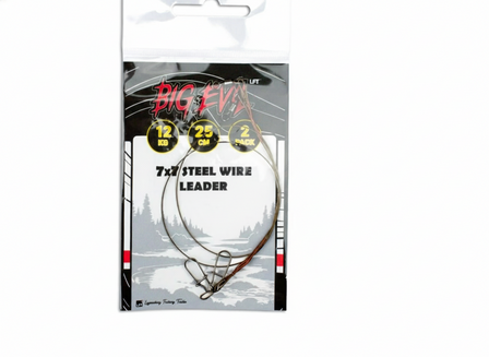 LFT Big Evil 2-Pack 7x7 Wire Leader 25cm. 12kg