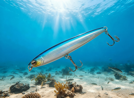 LFT Twitch Pencil 10cm 18gr S Blue Flash (Variable)