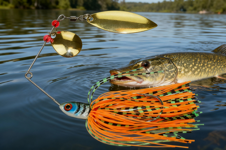 LFT Magic Spinnerbaits 18gr Orange Green