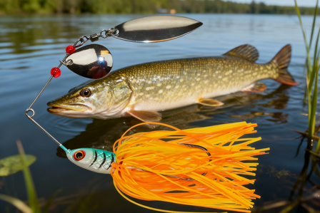 LFT Magic Spinnerbaits 18gr Orange Yellow