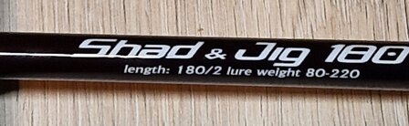 Albatros Shad en Jig 180cm