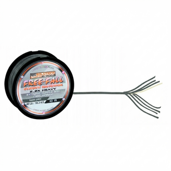 Rig Solutions-   FREE-FALL LEADER MATERIAAL. 10m 40lb DARK GREY 18.2 KG