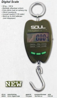 Soul -Digital scale 50 kg