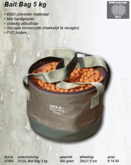 soul -bait bag 5 kg 02964