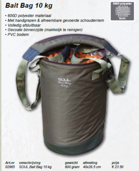 soul -bait bag 10 kg 02965