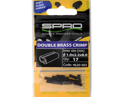 Spro Double Brass Crimp (17x)