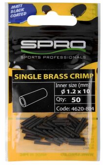 Spro Single Brass Crimp (50x)