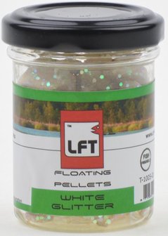 LFT Trout Floating Pellets White glitter 55gr