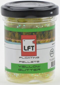 LFT Trout Floating Pellets Yellow glitter 55gr