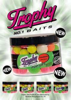 Albatros Trophy baits Pop-ups Mixed Fluo