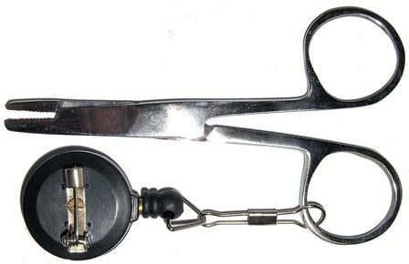 LFT Aterietang/schaar 10cm combi met rolspeld