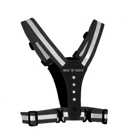 Bee Seen Led Harness USB Black 