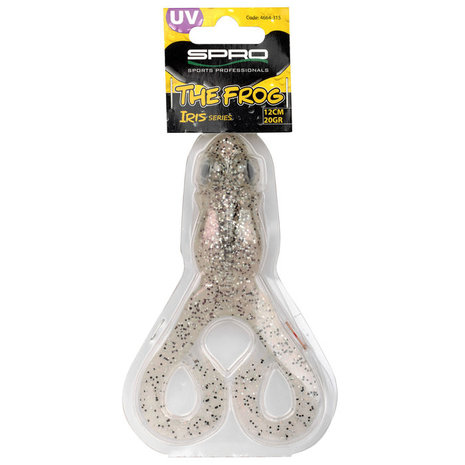 Spro Iris the Frog 12cm Salt & Pepper