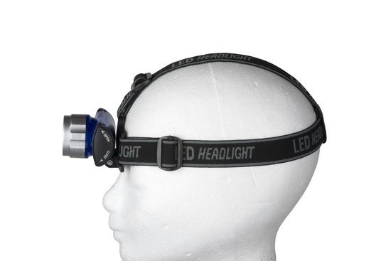 Dunlop Hoofdlamp Led verstelbare hoofdband 4 functies