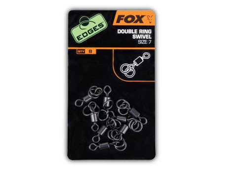 fox - edges double ring swivel size 7